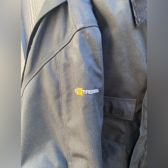 Mens 3XL - Carhartt Duck Quilted Work Chore Jacket Black - Picture 5 of 8